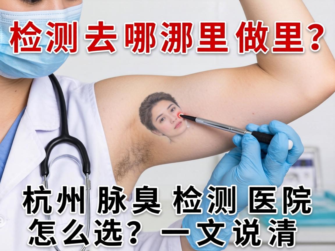 杭州腋臭检测去哪里做？杭州腋臭检测医院怎么选？一文说清