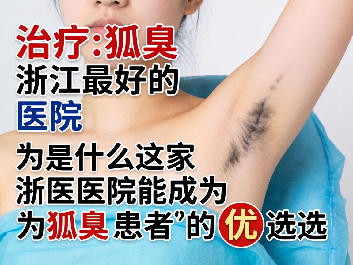 治疗狐臭浙江最好的医院，为什么这家医院能成为狐臭患者的优选？
