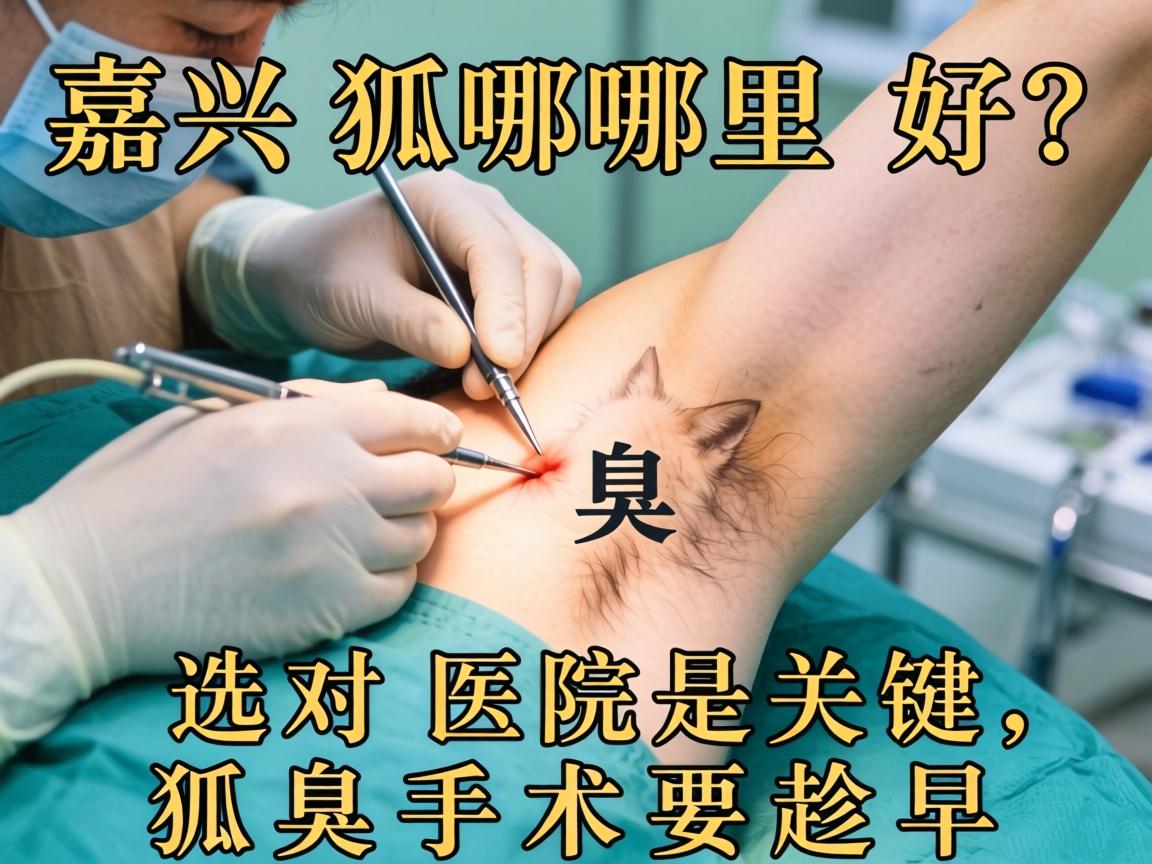 嘉兴狐臭手术哪里好？选对医院是关键，狐臭手术要趁早