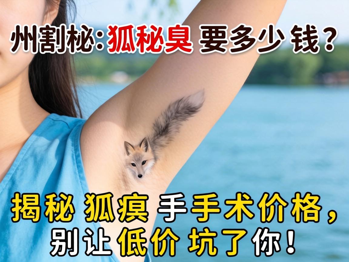 湖州割狐臭要多少钱？揭秘狐臭手术价格，别让低价坑了你！