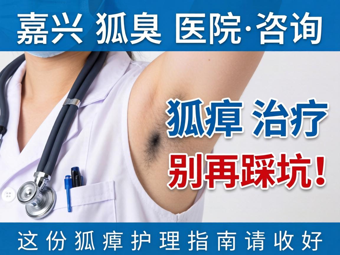 嘉兴狐臭医院咨询，狐臭治疗别再踩坑！这份狐臭护理指南请收好