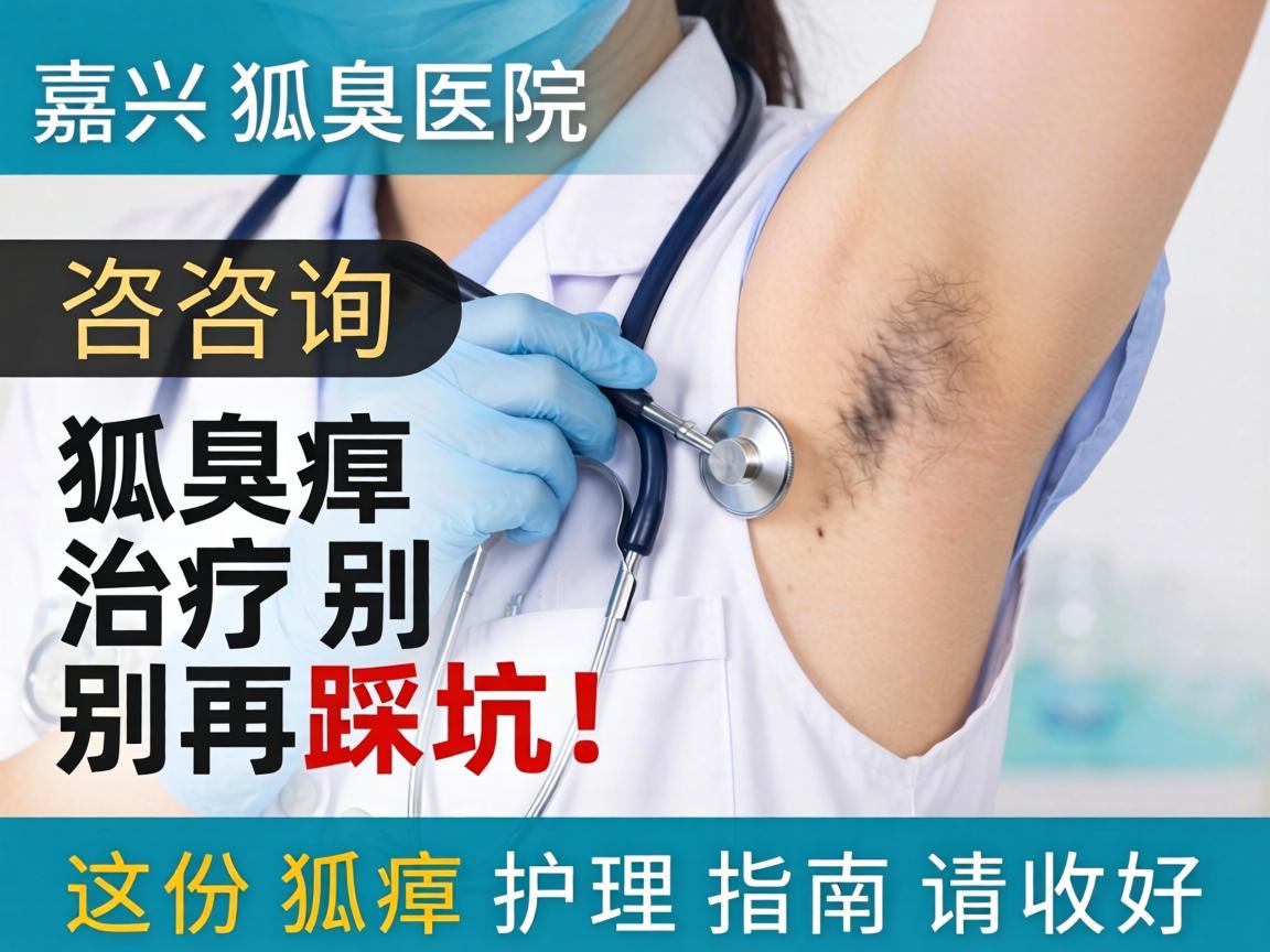 嘉兴狐臭医院咨询，狐臭治疗别再踩坑！这份狐臭护理指南请收好