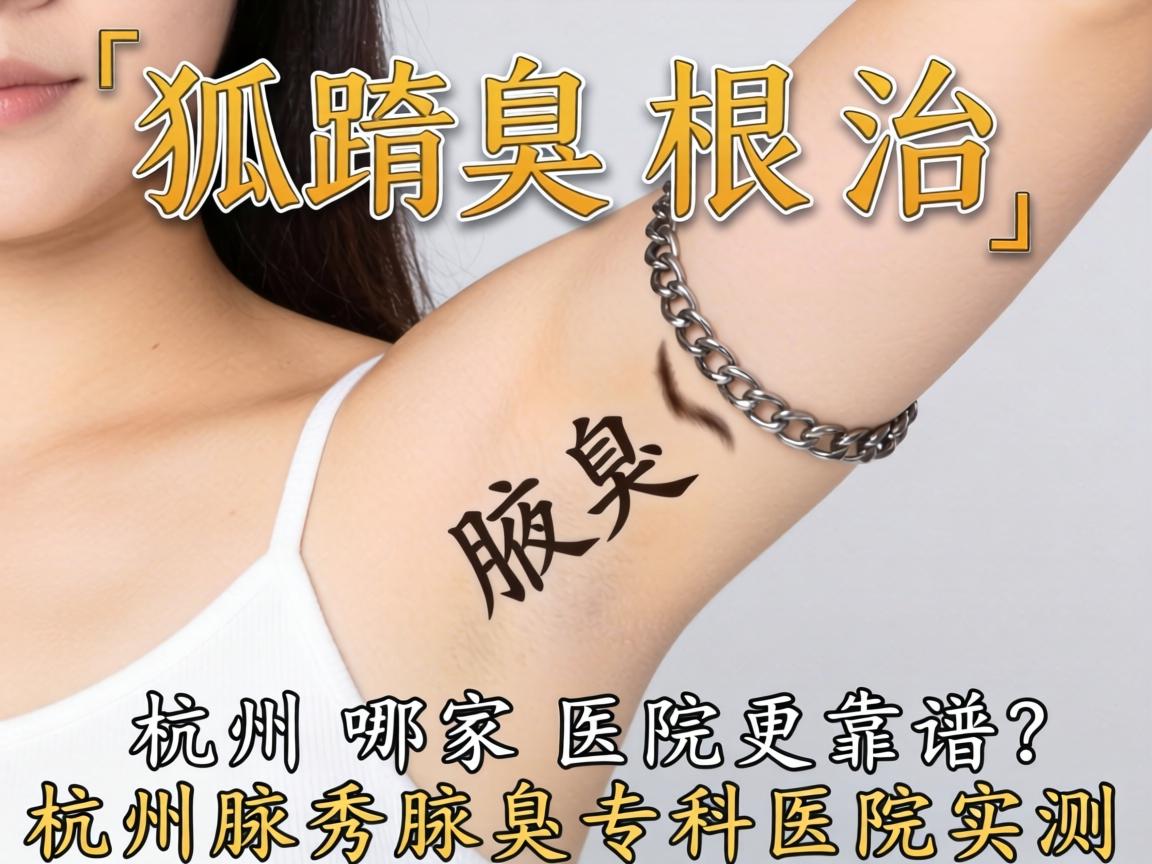 狐臭根治，杭州哪家医院更靠谱？杭州腋秀腋臭专科医院实测