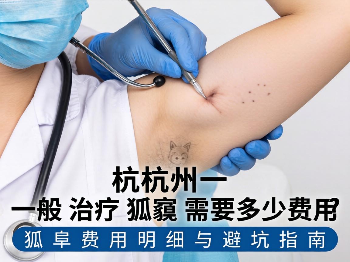 杭州一般治疗狐臭需要多少费用？狐臭费用明细与避坑指南