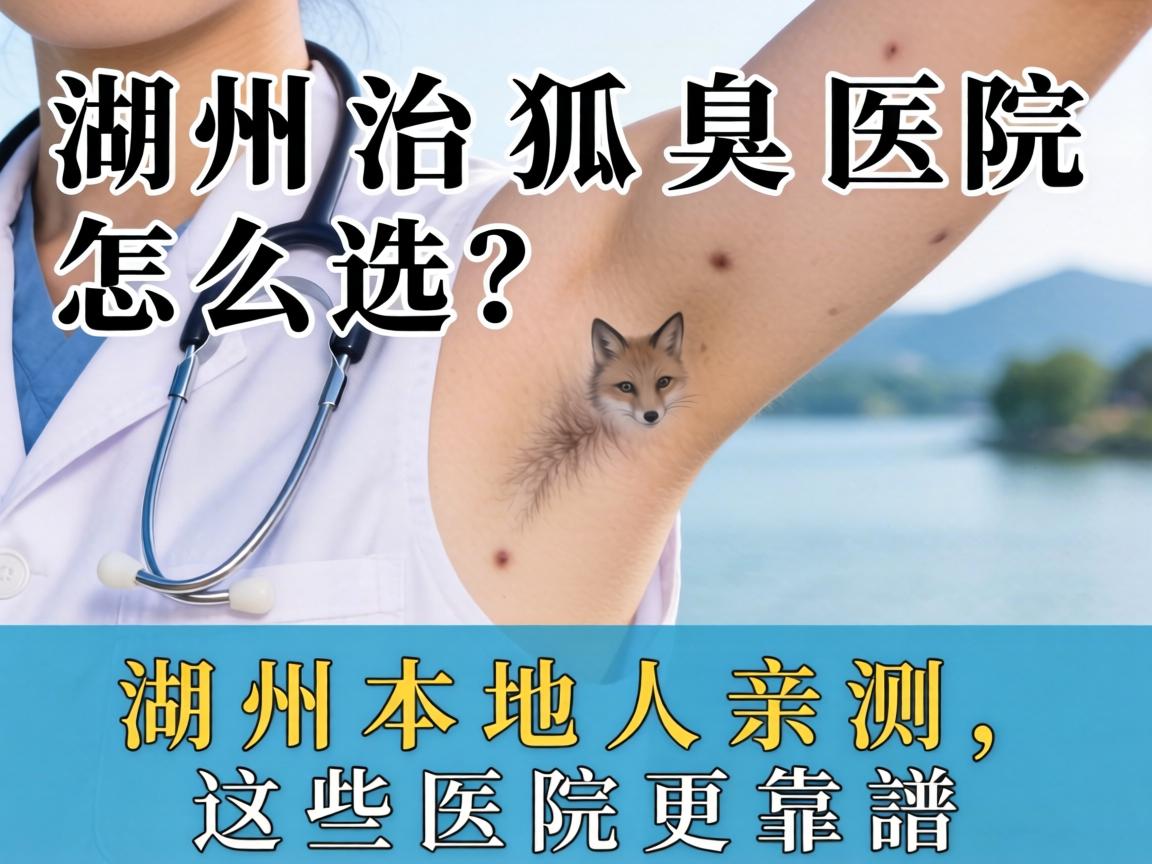 湖州治狐臭医院怎么选？湖州本地人亲测，这些医院更靠谱