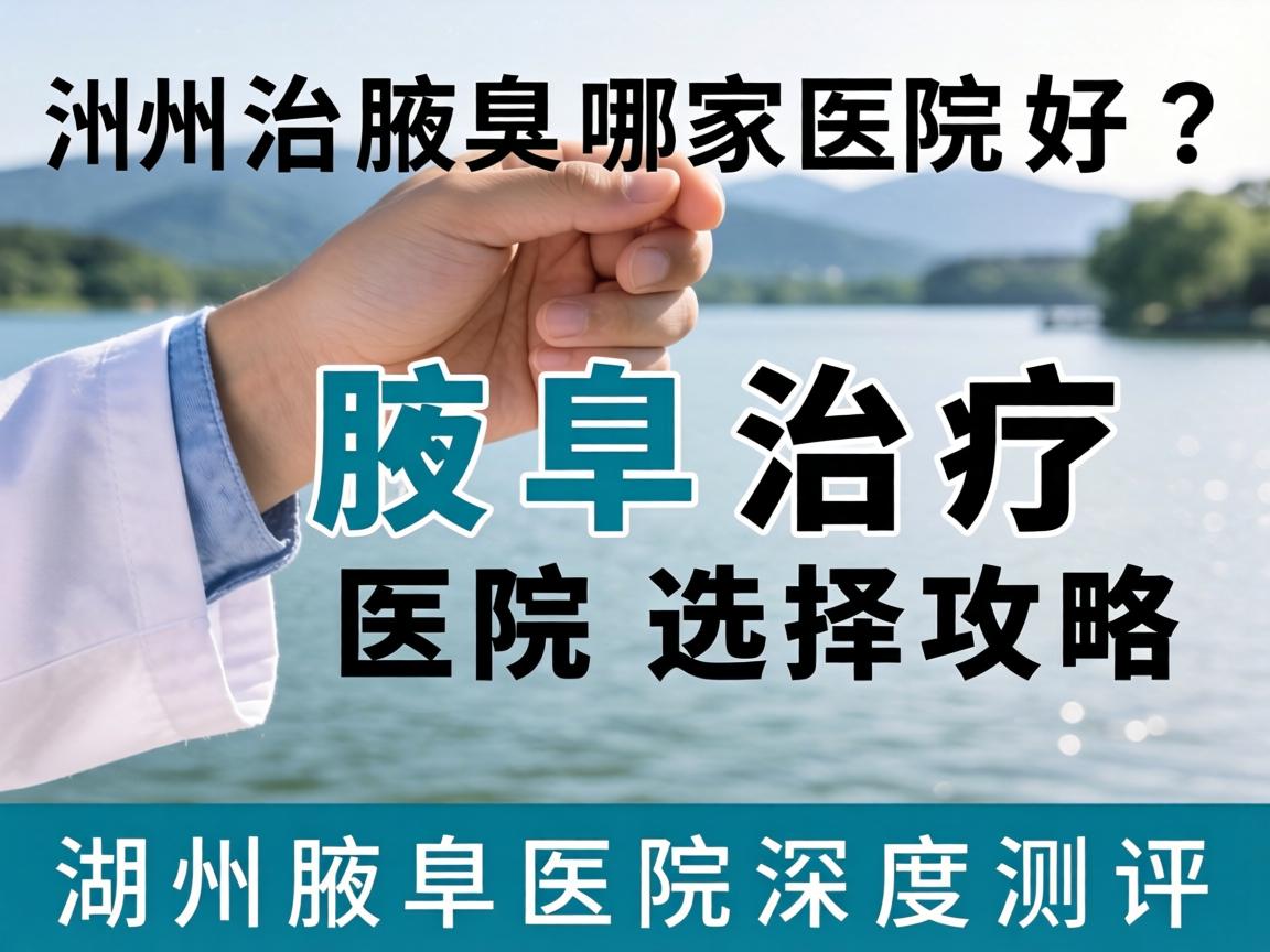 湖州治腋臭哪家医院好？腋臭治疗医院选择攻略，湖州腋臭医院深度测评
