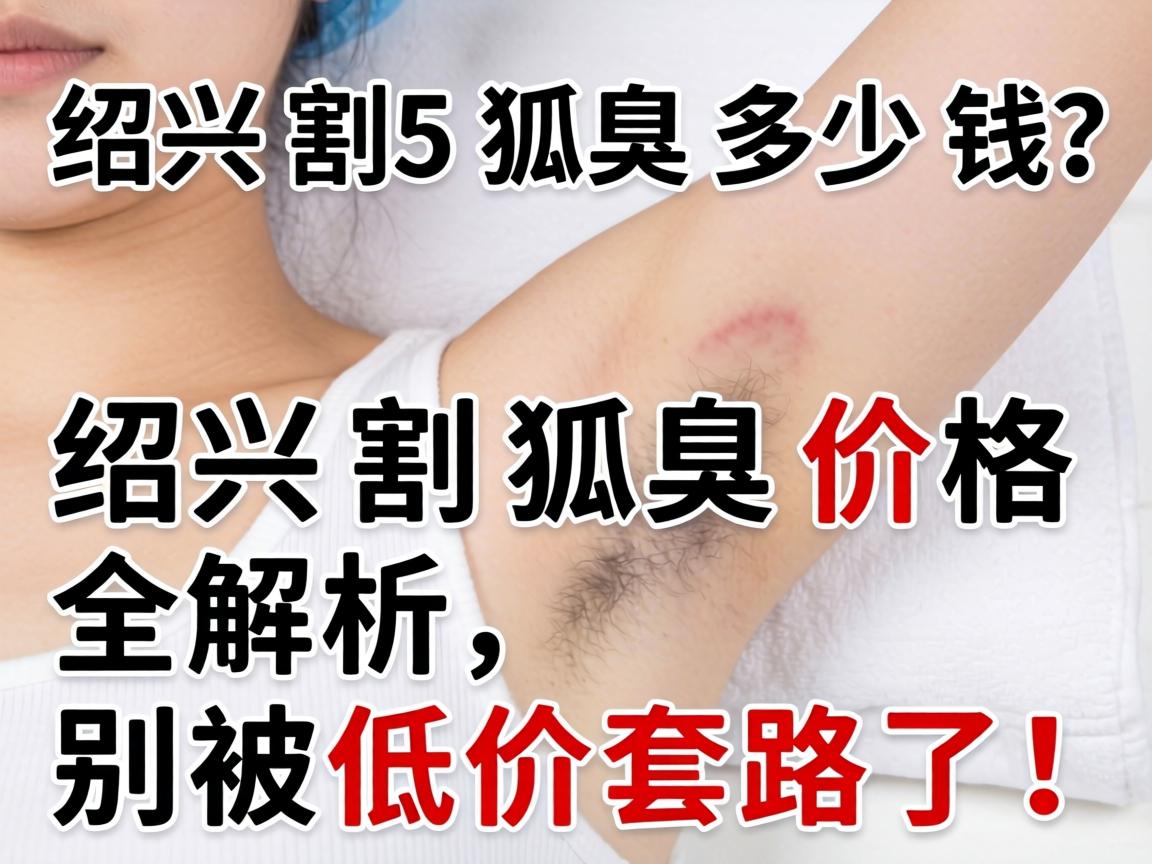 绍兴割狐臭多少钱？绍兴割狐臭价格全解析，别被低价套路了！