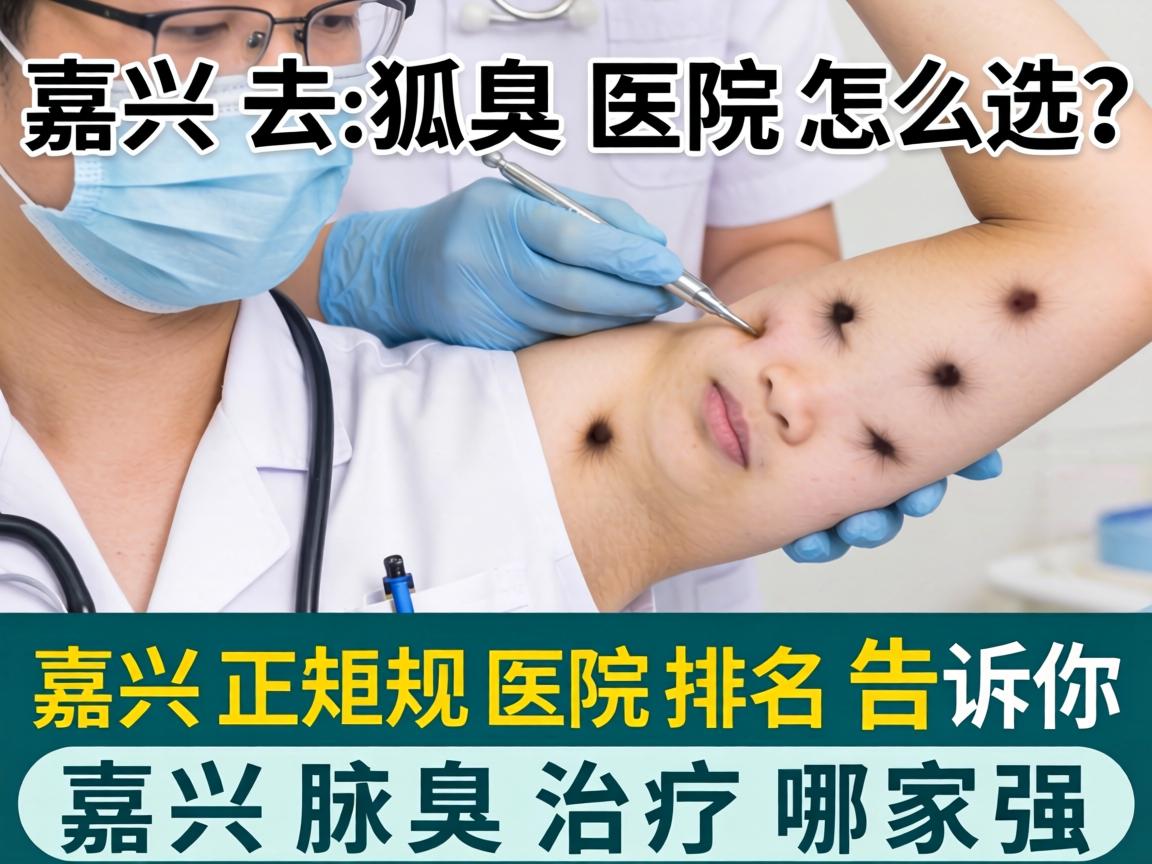 嘉兴去狐臭医院怎么选？嘉兴正规医院排名告诉你嘉兴腋臭治疗哪家强