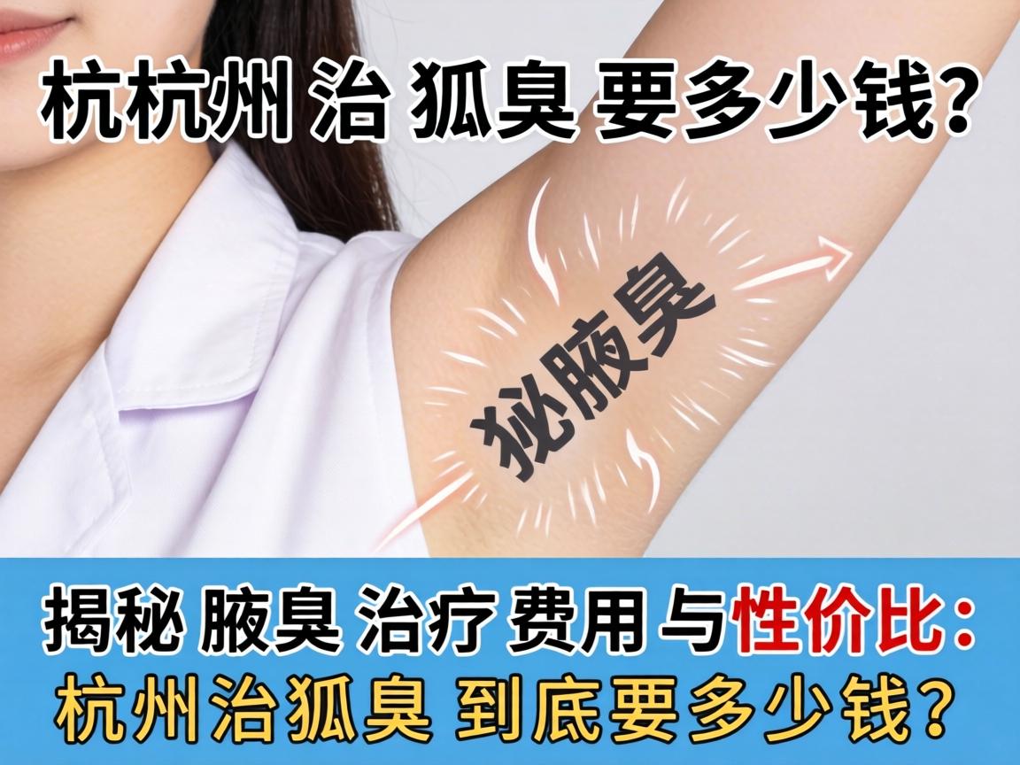 杭州治狐臭要多少钱？揭秘腋臭治疗费用与性价比，杭州治狐臭到底要多少钱？