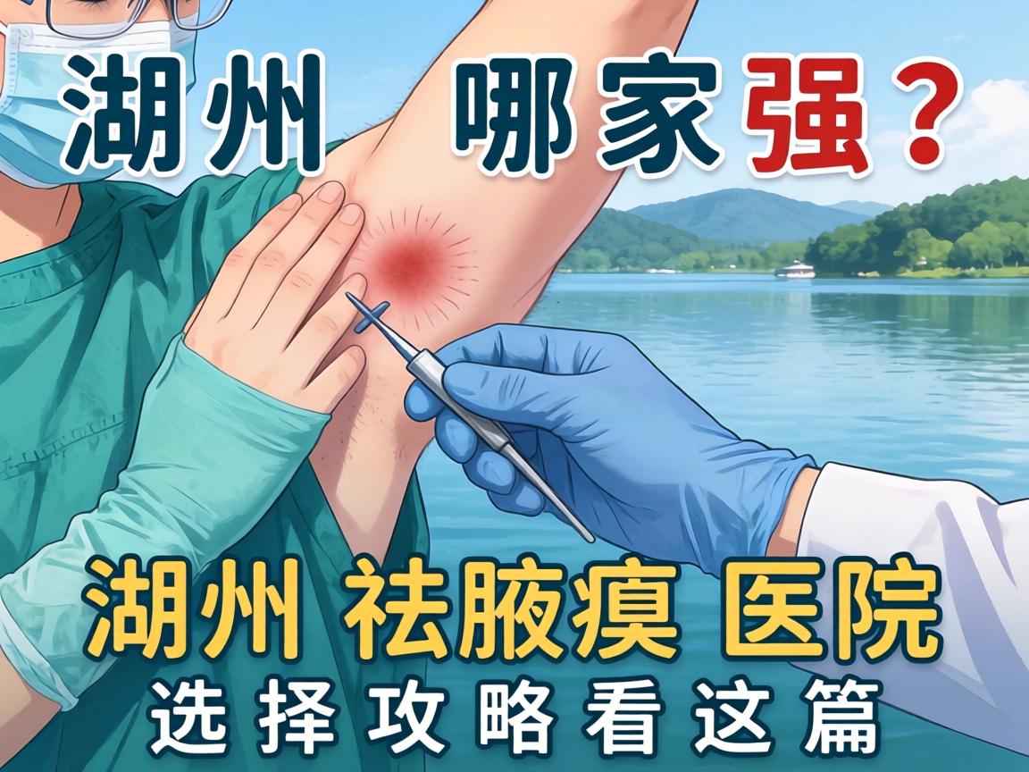 湖州腋臭手术哪家强？湖州祛腋臭医院选择攻略看这篇
