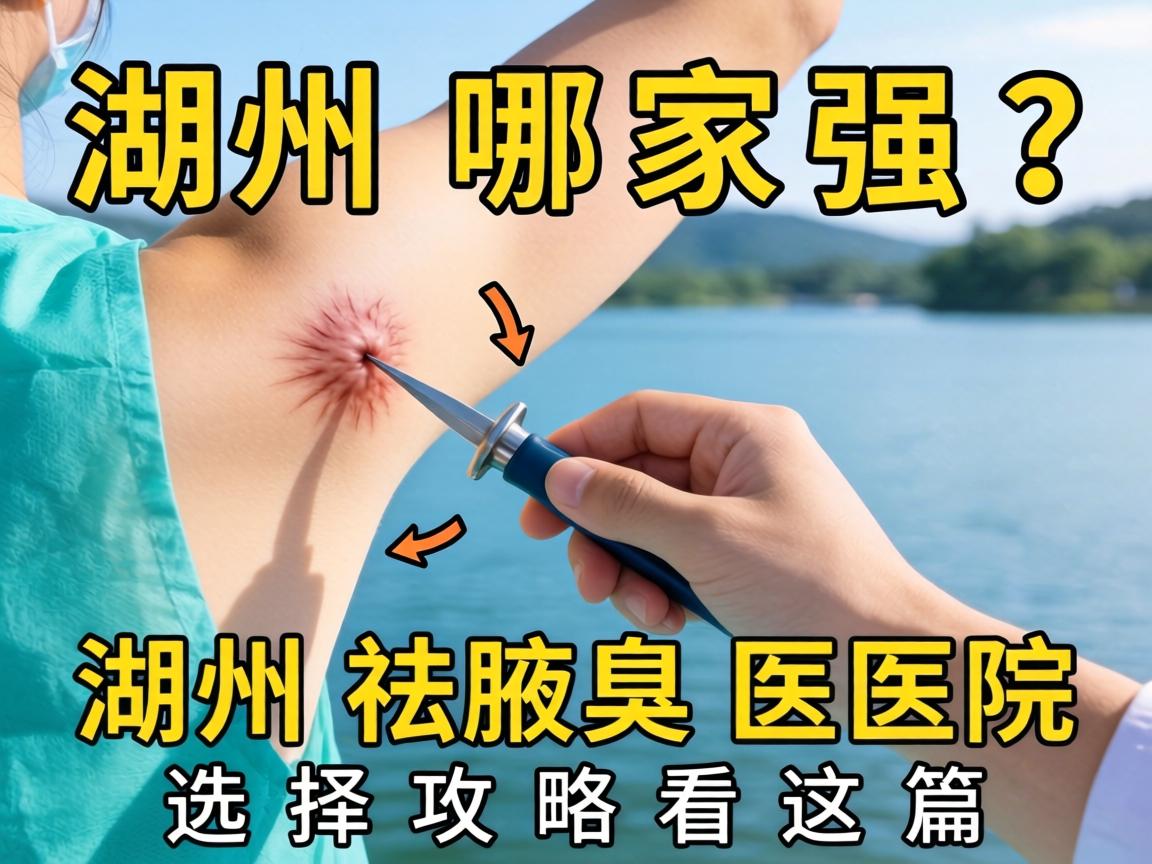 湖州腋臭手术哪家强？湖州祛腋臭医院选择攻略看这篇
