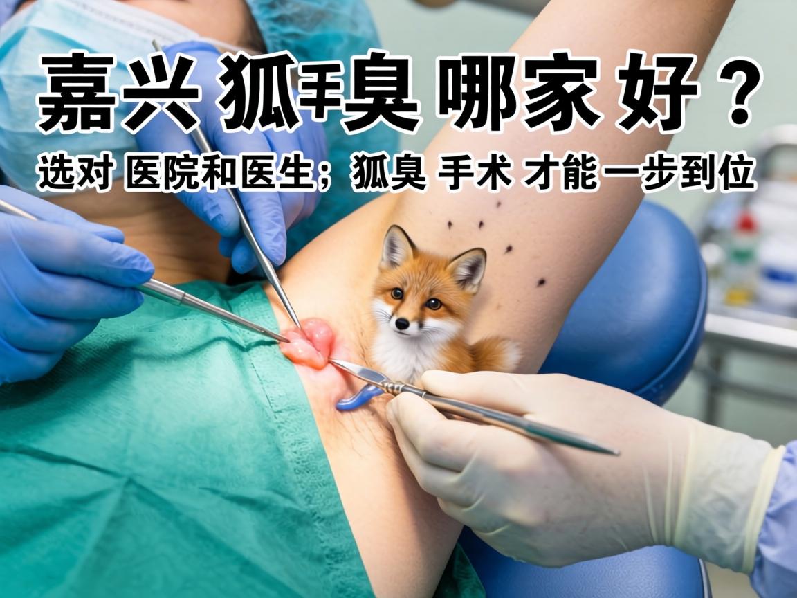 嘉兴狐臭手术哪家好？选对医院和医生，狐臭手术才能一步到位