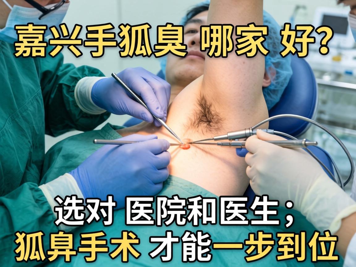 嘉兴狐臭手术哪家好？选对医院和医生，狐臭手术才能一步到位