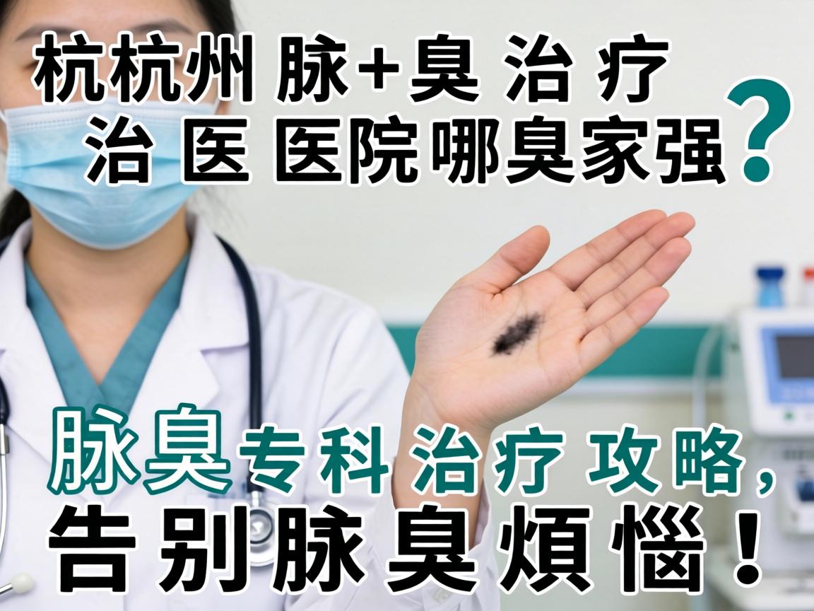 杭州腋臭治疗医院哪家强？腋臭专科治疗攻略，告别腋臭烦恼！