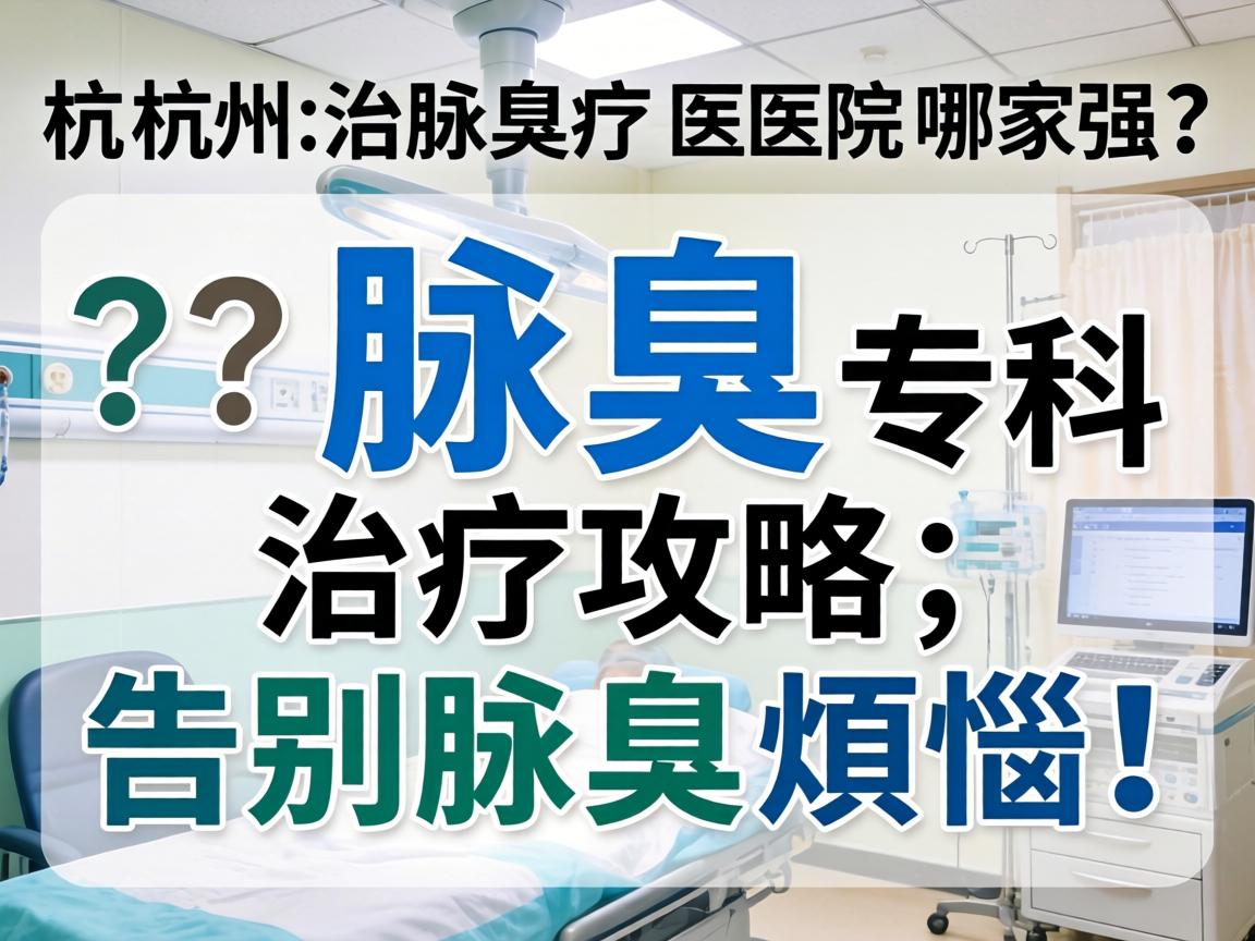 杭州腋臭治疗医院哪家强？腋臭专科治疗攻略，告别腋臭烦恼！