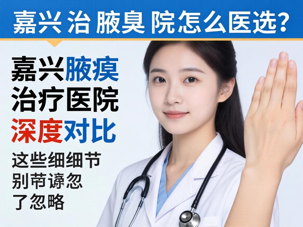 嘉兴治腋臭医院怎么选？嘉兴腋臭治疗医院深度对比，这些细节别忽略