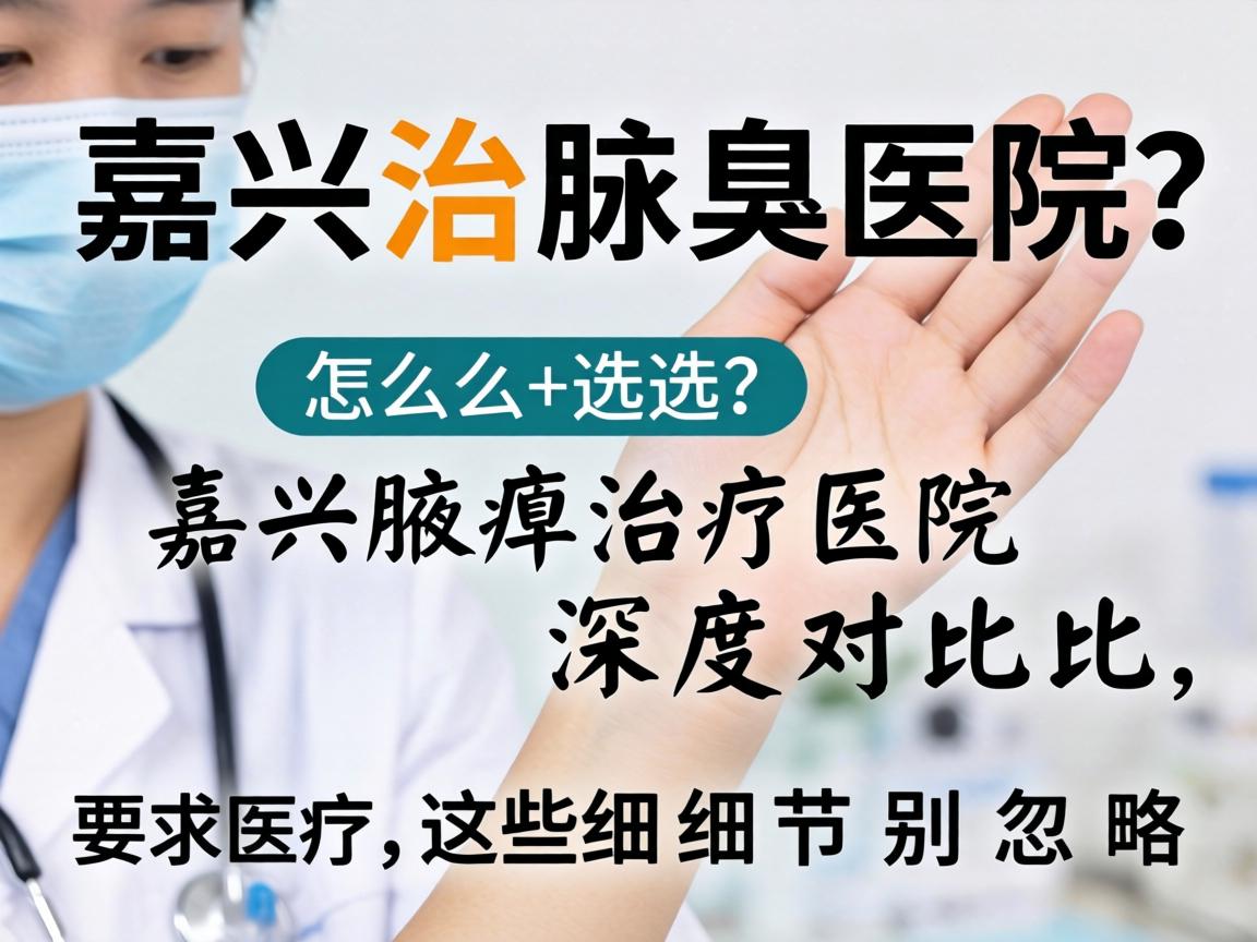 嘉兴治腋臭医院怎么选？嘉兴腋臭治疗医院深度对比，这些细节别忽略