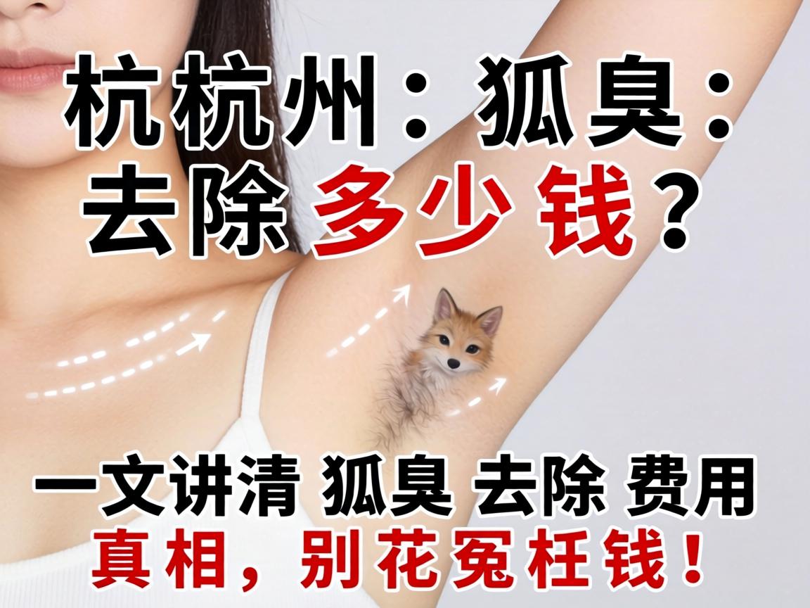 杭州狐臭去除多少钱?一文讲清狐臭去除费用真相,别花冤枉钱! 杭州狐臭去除多少钱?一文讲清狐臭去除费用真相,别花冤枉钱!