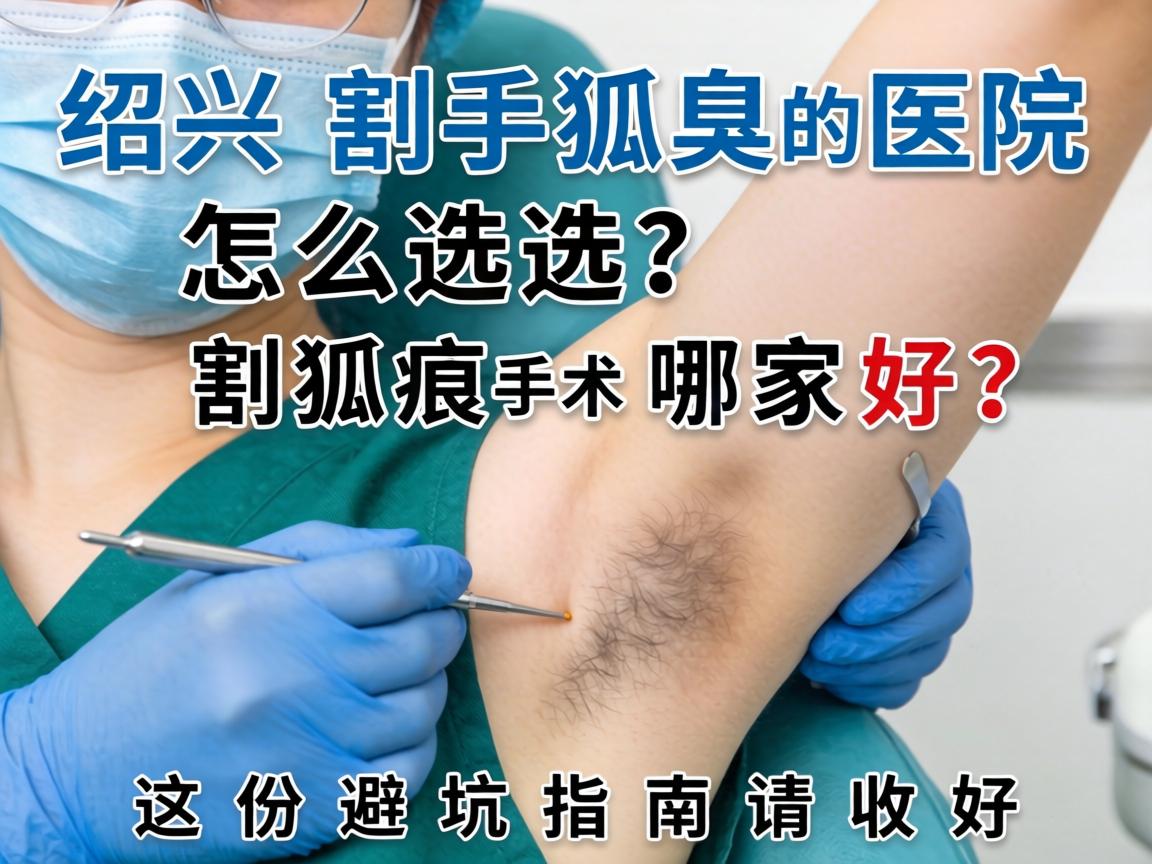绍兴割狐臭医院怎么选？割狐臭手术哪家好？这份避坑指南请收好