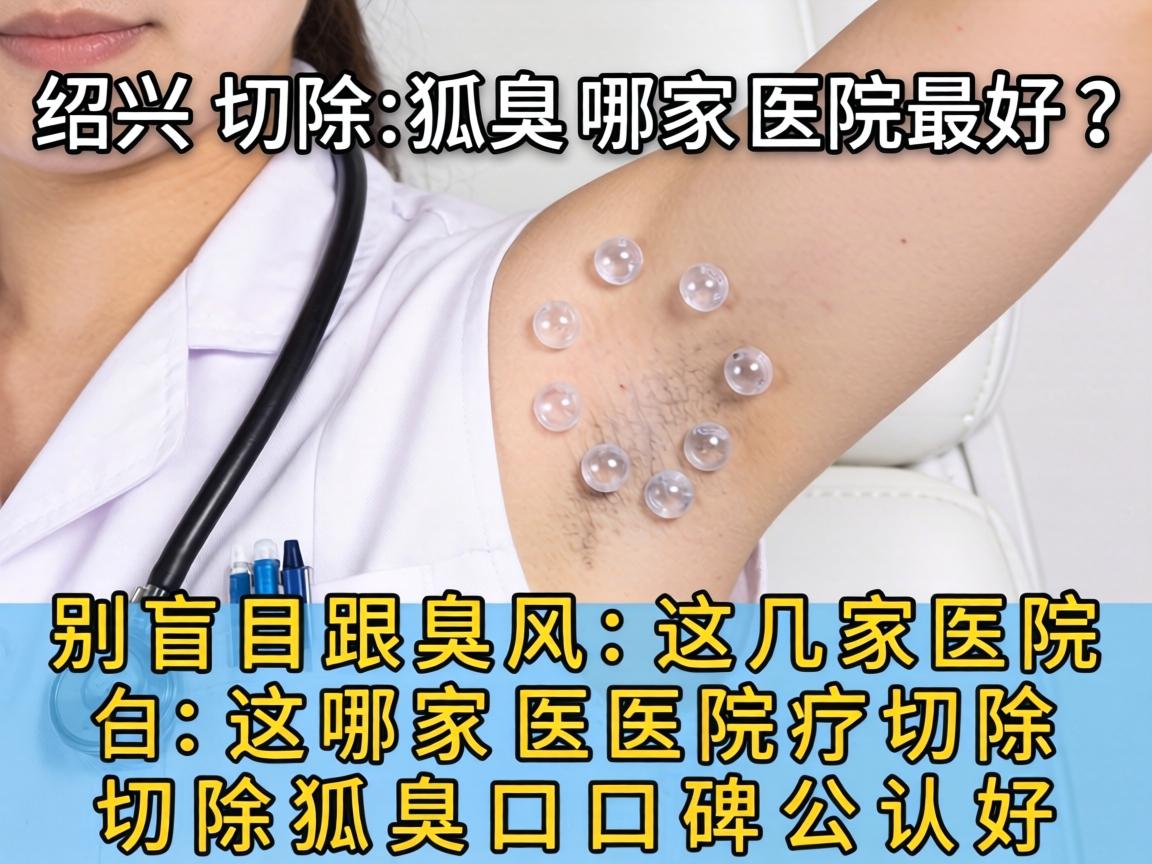 绍兴切除狐臭哪家医院最好？别盲目跟风，这几家医院切除狐臭口碑公认好
