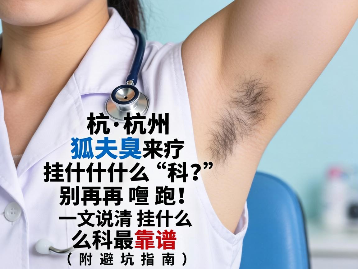 杭州狐臭挂什么科？别再瞎跑！一文说清挂什么科最靠谱（附避坑指南）