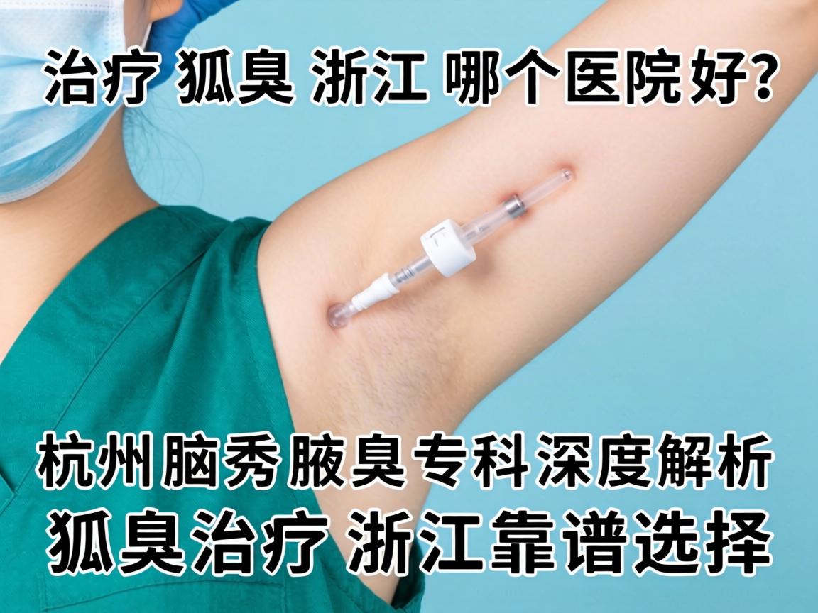 治疗狐臭浙江哪个医院好？杭州腋秀腋臭专科深度解析，狐臭治疗浙江靠谱选择