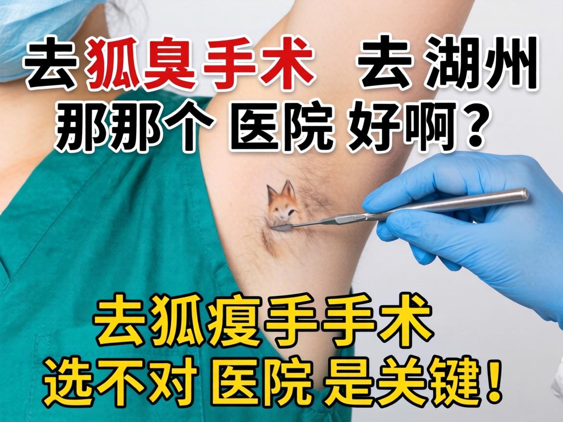 去狐臭手术去湖州那个医院好啊？去狐臭手术选对医院是关键！