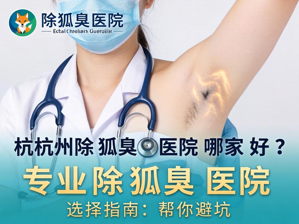 杭州除狐臭医院哪家好？专业除狐臭医院选择指南，帮你避坑