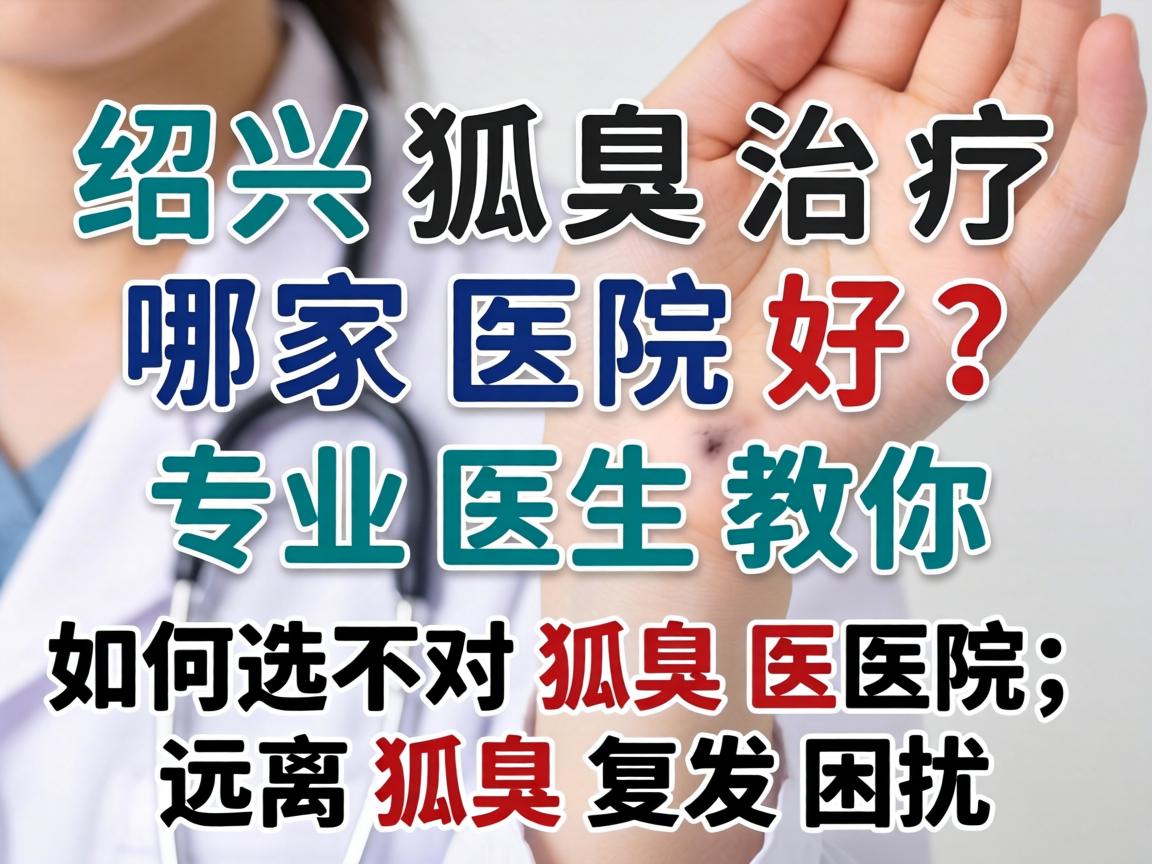 绍兴狐臭治疗哪家医院好？专业医生教你如何选对狐臭医院，远离狐臭复发困扰