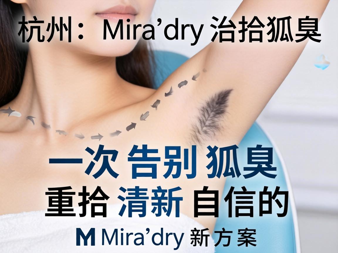 杭州Miradry治狐臭，一次告别狐臭，重拾清新自信的Miradry新方案
