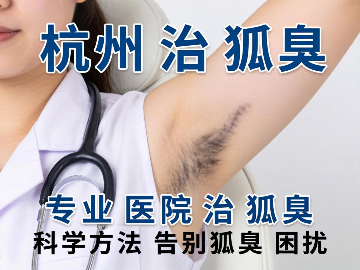 杭州治狐臭，专业医院治狐臭，科学方法告别狐臭困扰