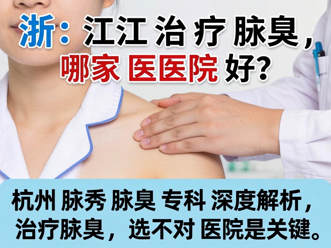 浙江治疗腋臭哪家医院好？杭州腋秀腋臭专科深度解析，治疗腋臭，选对医院是关键