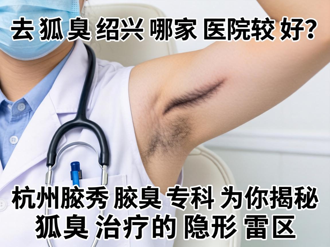 去狐臭绍兴哪家医院较好？杭州腋秀腋臭专科为你揭秘狐臭治疗的隐形雷区