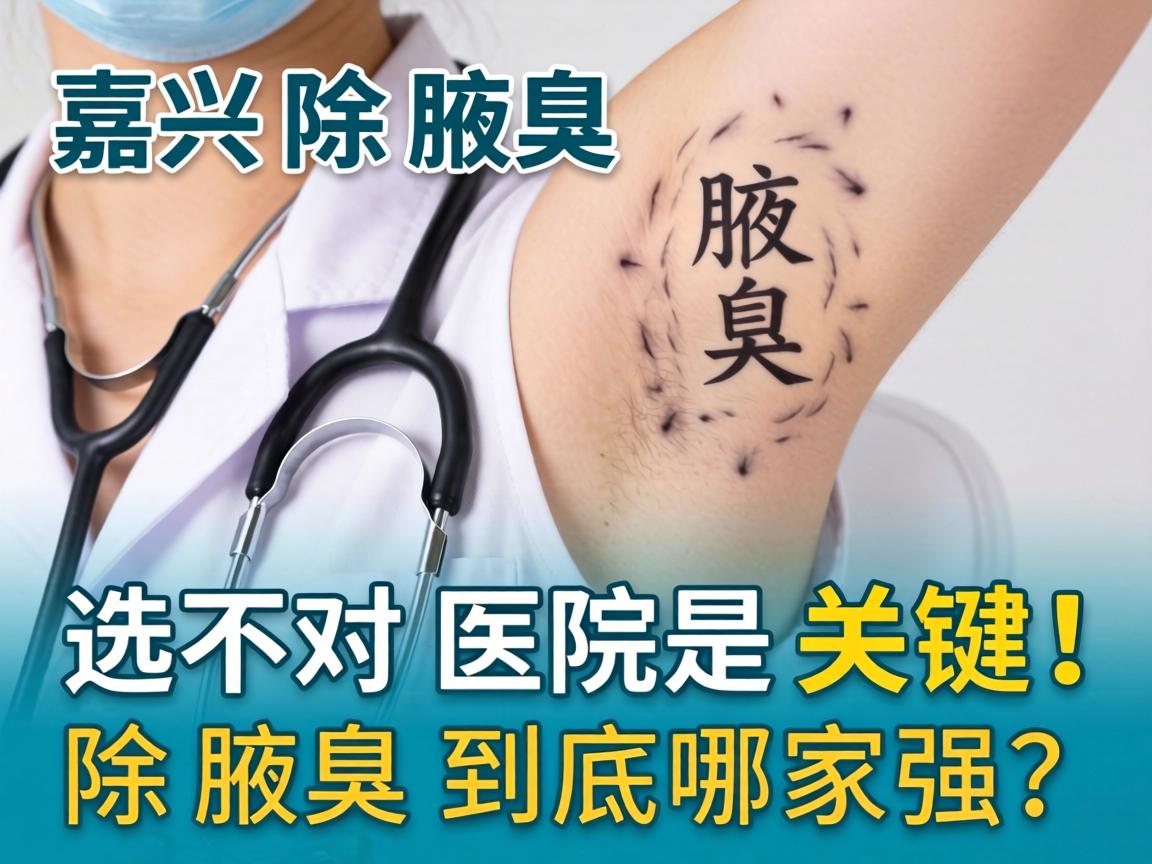 嘉兴除腋臭，选对医院是关键！除腋臭到底哪家强？