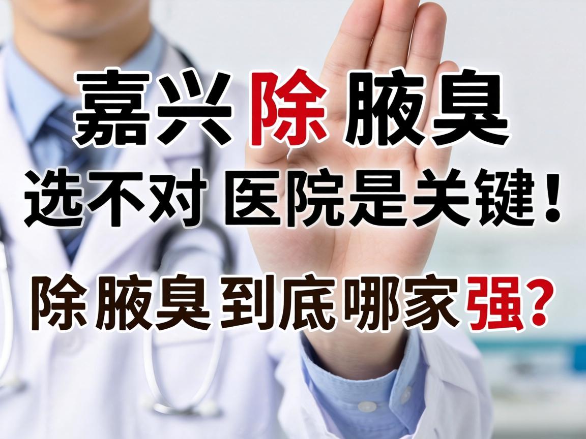 嘉兴除腋臭，选对医院是关键！除腋臭到底哪家强？