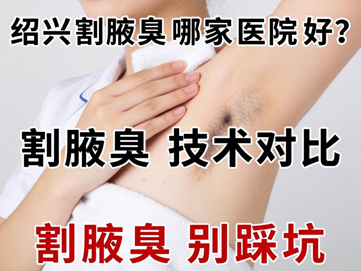 绍兴割腋臭哪家医院好？割腋臭技术对比，割腋臭别踩坑