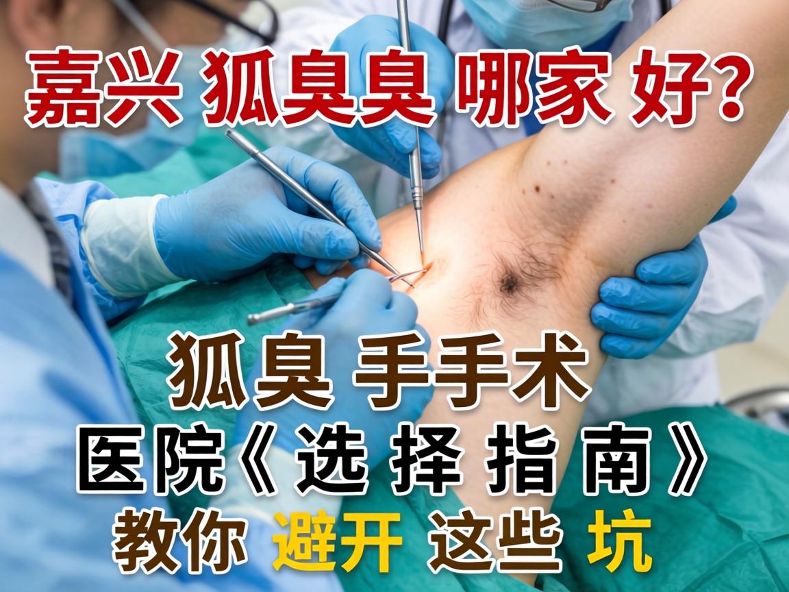 嘉兴狐臭手术哪家好？狐臭手术医院选择指南，教你避开这些坑