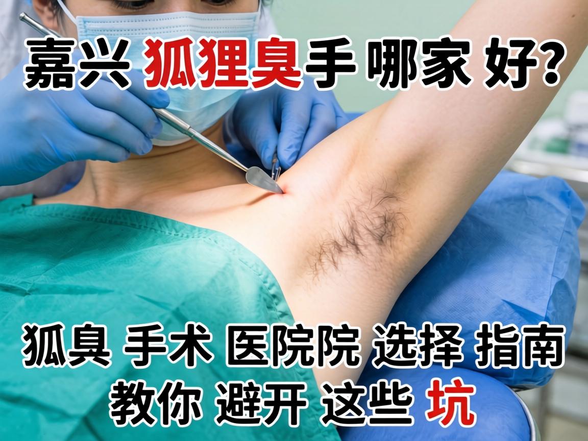 嘉兴狐臭手术哪家好？狐臭手术医院选择指南，教你避开这些坑