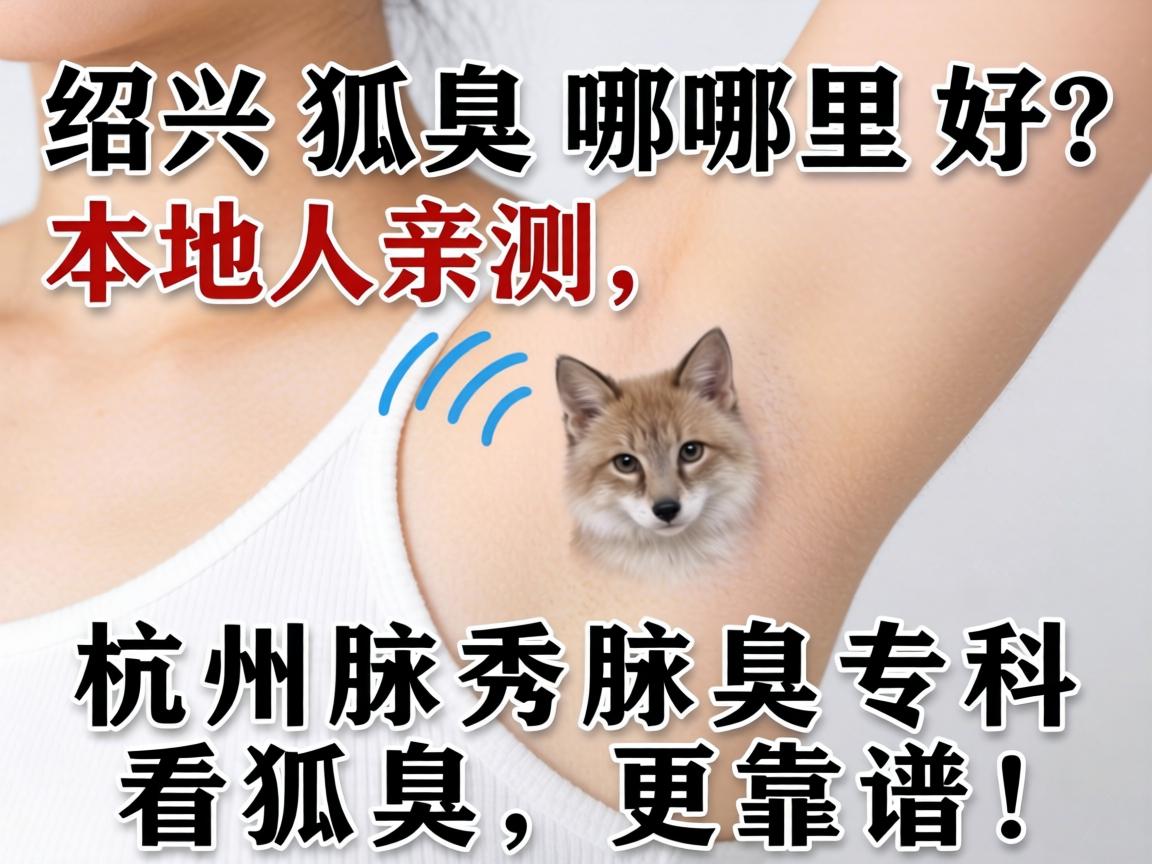 绍兴狐臭哪里好?本地人亲测,杭州腋秀腋臭专科看狐臭,更靠谱! 绍兴狐臭哪里好?本地人亲测,杭州腋秀腋臭专科看狐臭,更靠谱!