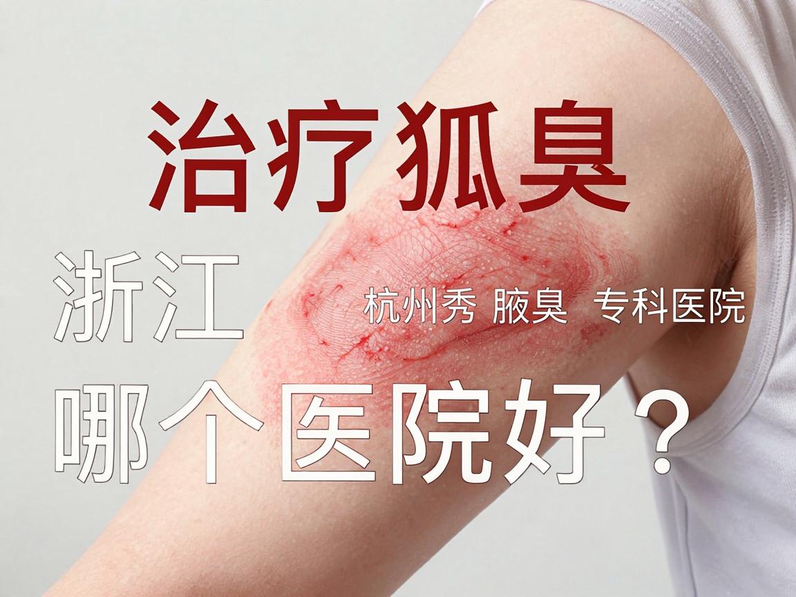治疗狐臭浙江哪个医院好？杭州腋秀腋臭专科医院专业解读狐臭治疗