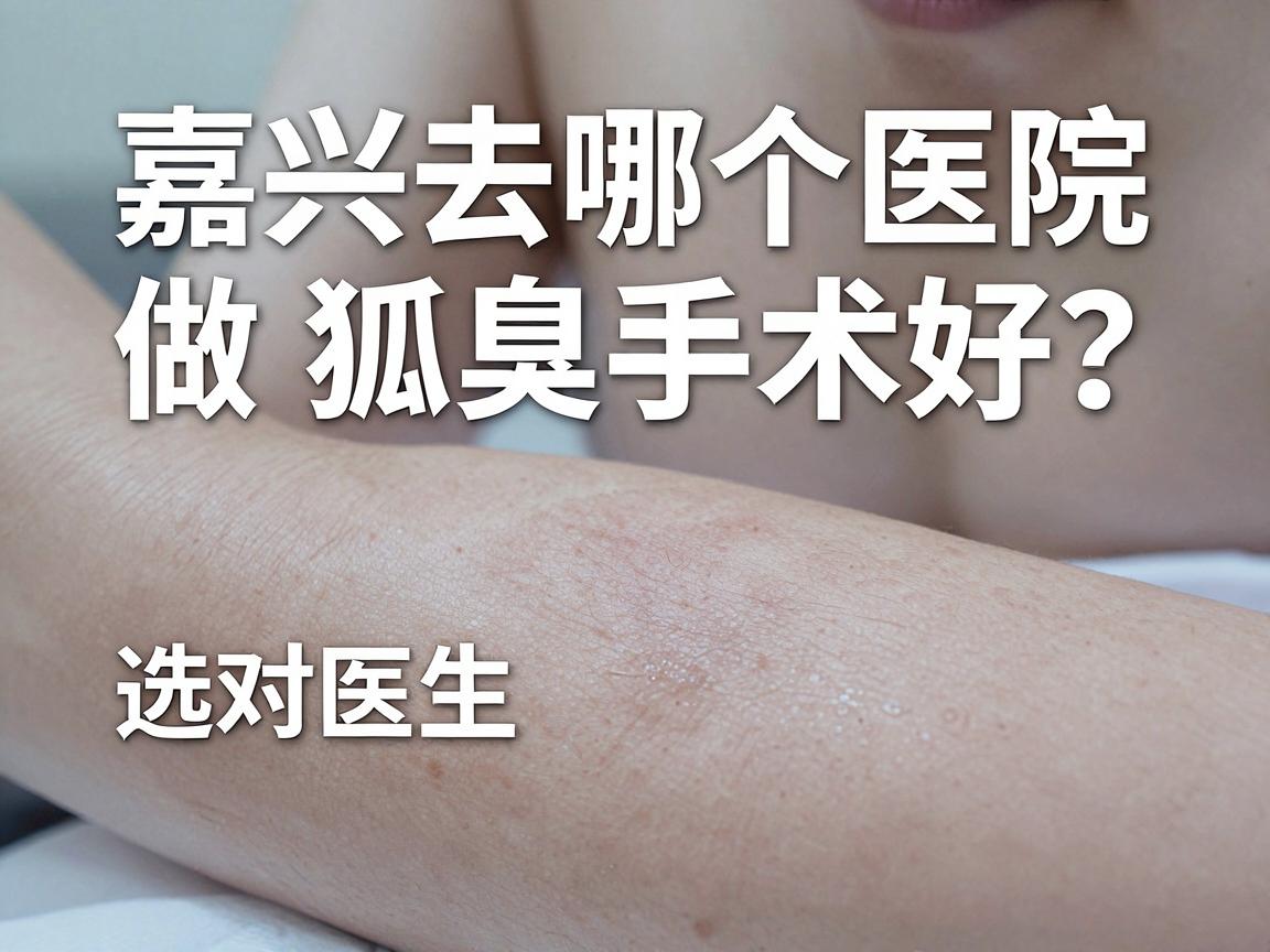 嘉兴去哪个医院做狐臭手术好？选对医院选对医生是关键
