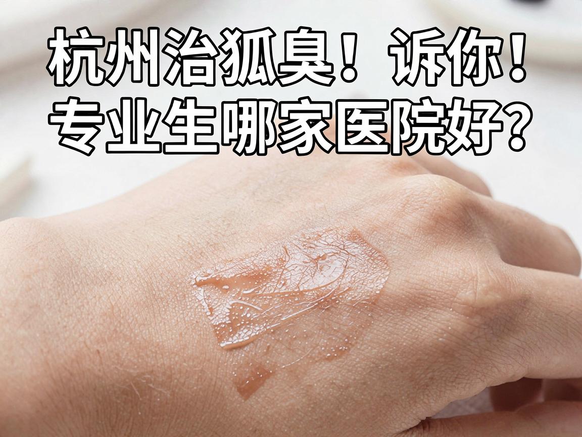 杭州治狐臭哪家医院好？专业医生告诉你，选对治狐臭医院，告别异味烦恼