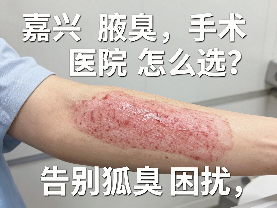 嘉兴腋臭手术医院怎么选？选对医院选对医生，告别狐臭困扰