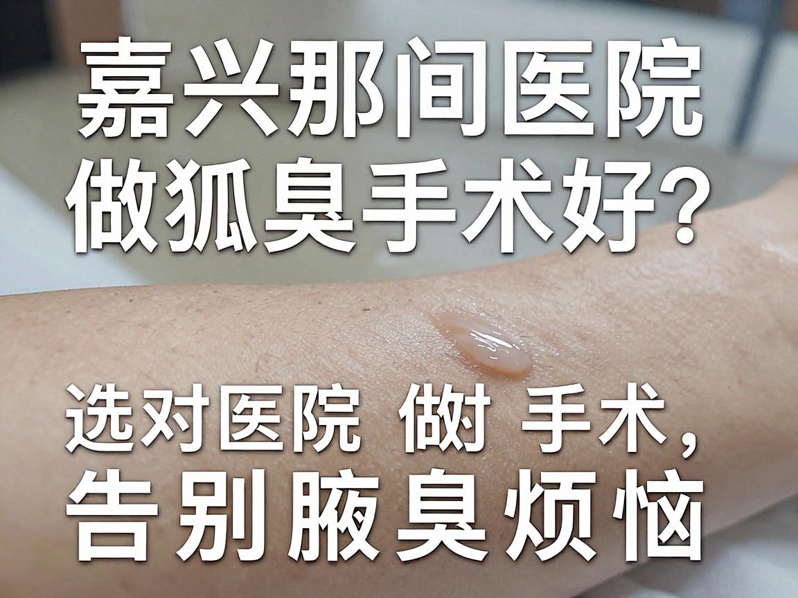 嘉兴那间医院做狐臭手术好？选对医院做对手术，告别腋臭烦恼