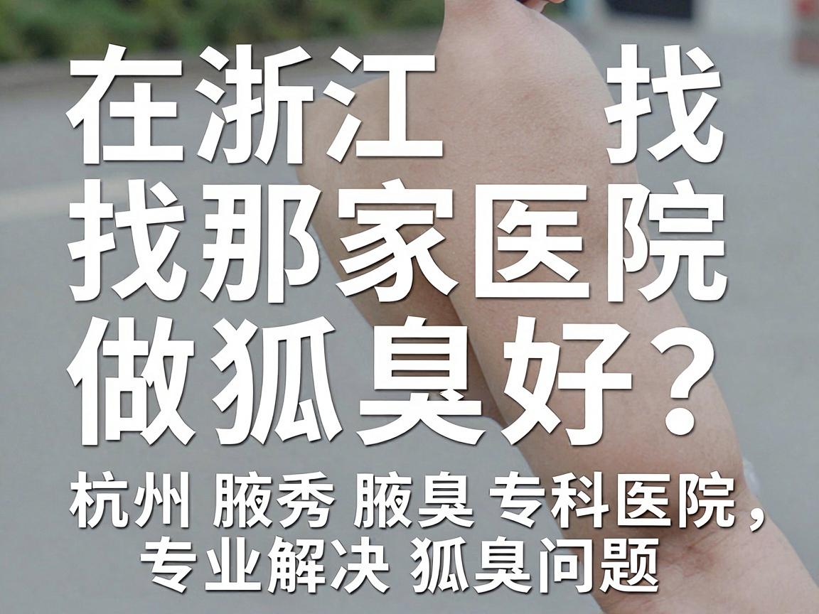 在浙江找那家医院做狐臭好？杭州腋秀腋臭专科医院，专业解决狐臭问题