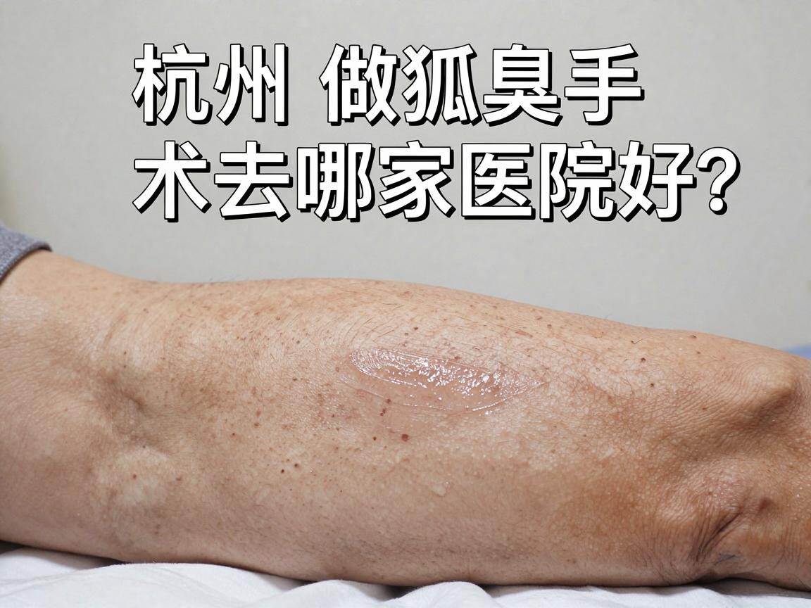 杭州做狐臭手术去哪家医院好？我的专业建议来了
