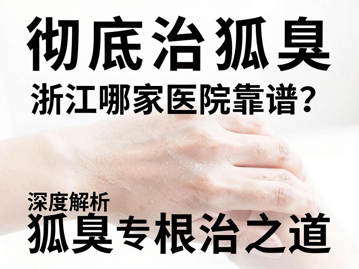 彻底治狐臭，浙江哪家医院靠谱？腋秀专科深度解析狐臭根治之道