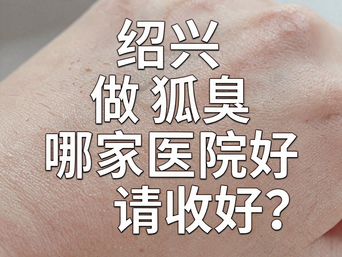 绍兴做狐臭哪家医院好？这份绍兴狐臭医院选择指南请收好