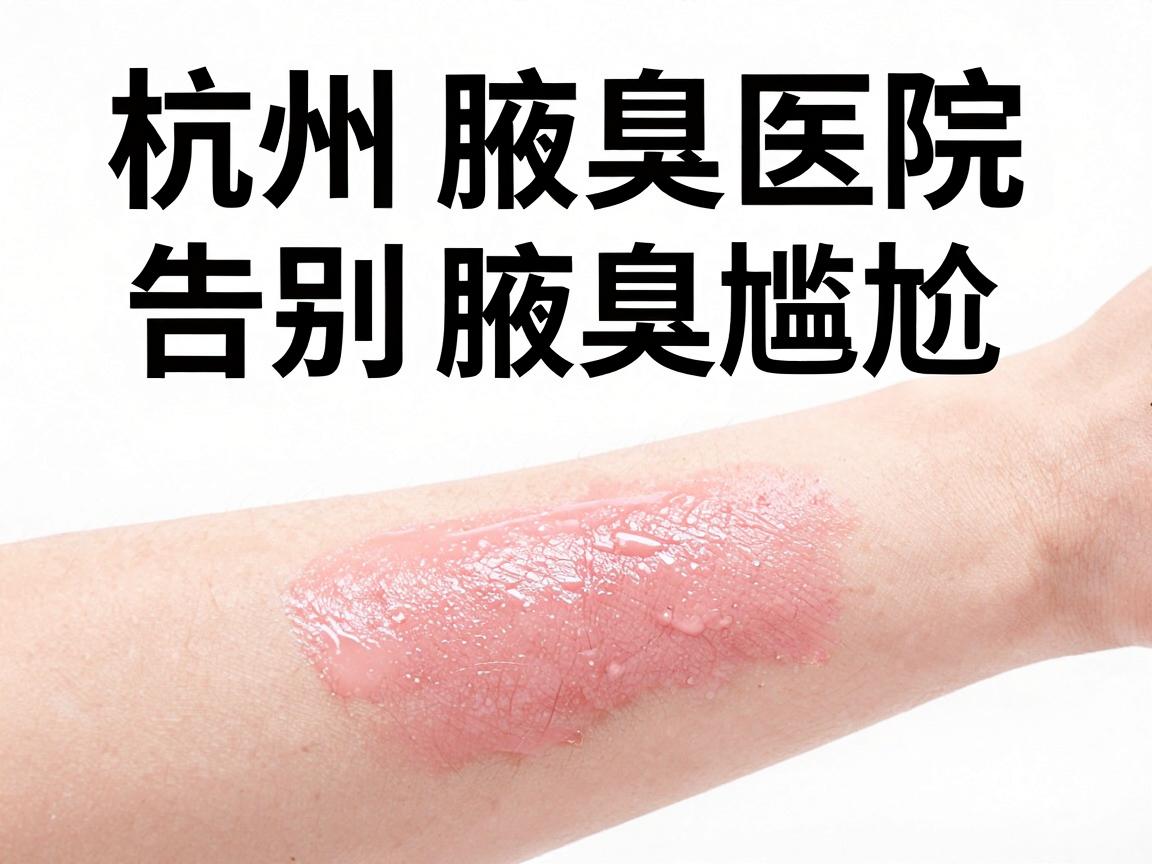 杭州腋臭医院，告别腋臭尴尬，杭州腋臭专科的清新解决方案