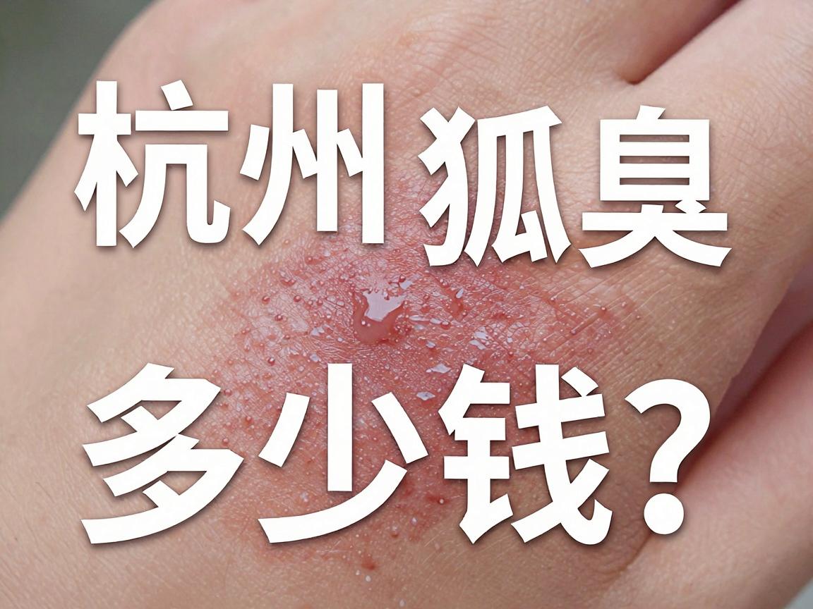 杭州狐臭手术多少钱？一文说清狐臭手术价格与选择逻辑